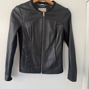 Soia & Kyo Black Leather Jacket